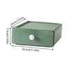 Single Desk Drawer Storage Box  Stackable Desktop Organizer For Stationery  Sundry Supplies 8
