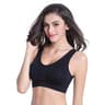 Plus Size Seamless NonUnderwire Bra  Adjustable Zero Bondage Sports  Yoga Wireless Vest 7