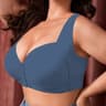 Large Size Seamless Front Button Bra  VestStyle Fixed Cup For AllDay Wear  BreastShrinking Support 7
