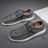 Mens Casual Canvas Breathable Loafers 8