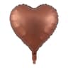 10Piece 18Inch Heart Foil Balloons  Pink  Sage Green Set 9