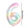 40Inch Pastel Rainbow Starry Sky Digital Balloon 12