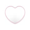 Charming HeartShaped Handheld Beauty Mirror 8