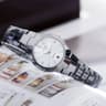 Stainless Steel Business Watch  Luxury Waterproof Quartz Timepiece With Calendar For Men Women And  8