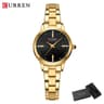 Dazzling Diamond Roman Dial Watch  Fashionable Luxury Waterproof Quartz Timepiece With Luminous Han 9