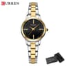Dazzling Diamond Roman Dial Watch  Fashionable Luxury Waterproof Quartz Timepiece With Luminous Han 11