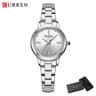 Dazzling Diamond Roman Dial Watch  Fashionable Luxury Waterproof Quartz Timepiece With Luminous Han 18