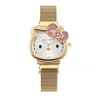 Hello Kitty Crystal Bow Magnet Watch  Fashionable Sanrio Anime Quartz Timepiece For Girls  Fans 9
