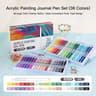 Acrylic Painting Gel Pen Set  Retractable 07 Mm Tip For Handbook Art Graffiti And Student Design 5