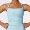 Cross Back Yoga Sports Bra 1