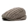 Cotton Solid Warm Newsboy Cap 11
