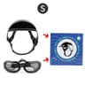 Sport Dog Helmet  Goggles Adventure Set 7