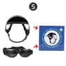 Sport Dog Helmet  Goggles Adventure Set 8