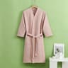 QuickDry Waffle Weave Bathrobe  Lightweight AllSeason Spa Robe 9