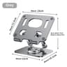 360 Rotating Desktop Tablet Stand  Premium Aluminum Foldable Support 5