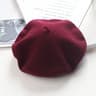 Cozy winter beret for women