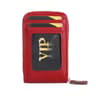 Vintage RFIDBlocking Card Case  Luxury PU Leather Secure Zipper Wallet 9