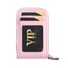 Vintage RFIDBlocking Card Case  Luxury PU Leather Secure Zipper Wallet 12