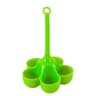 5Hole Silicone Egg Cooker  Steaming Tray 6