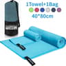 QuickDry Sports Towel Microfiber Fitness  Travel Washcloth 9