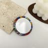 Vintage Floral Compact Mirror  DualSided Retro Rose Pocket Mirror 11
