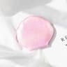 Iridescent ShellShaped Compact Mirror  DualSided 2X Magnifying Travel Tool 11