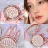 HighGloss Illuminating Palette  Professional Glitter Highlight  Contour Duo 8