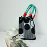Butterfly Knitted Bucket Handbag 13