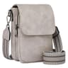 Vintage MultiCompartment Crossbody Shoulder Bag 9