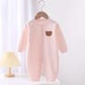 Essential 100 Cotton LongSleeve Baby Romper 5