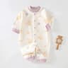 Essential 100 Cotton LongSleeve Baby Romper 8