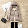 Ultra Lightweight Packable Hooded Puffer Jacket 11