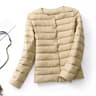 Womens Ultralight Collarless Puffer Jacket 12