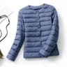 Womens Ultralight Collarless Puffer Jacket 7