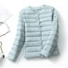 Womens Ultralight Collarless Puffer Jacket 8