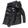 Mens HighGloss Winter Parka  Thicken Thermal Warm Coat 5