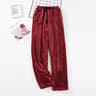 Thickened Flannel Home Trousers  Mens Winter Coral Fleece Pajamas 8