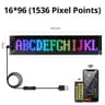 Flexible Bluetooth Programmable LED Sign 7