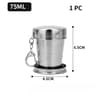 Stainless Steel Portable Telescopic Folding Cup 5
