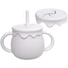 BloomSip 2in1 Silicone Snack  Sippy Cup 9
