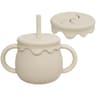 BloomSip 2in1 Silicone Snack  Sippy Cup 11