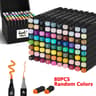 Dual Brush Tip Permanent Alcohol Markers  Professional Art Set For Drawing  Sketching 8