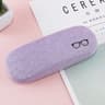 Linen Fabric HardShell Glasses Case  Protective Eyewear Cover For Sunglasses  Spectacles 11