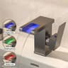AllCopper LED Waterfall Faucet  Luminous Basin Mixer For Modern Bathrooms 7