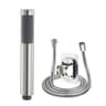 Handheld Cylindrical Stainless Steel Booster Shower Head  HighPressure Universal Bathroom Set 6