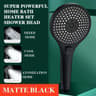 ThreeSpeed HighPressure Shower Head  ExtraLarge Panel Super Powerful Bathroom Head 9