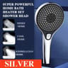 ThreeSpeed HighPressure Shower Head  ExtraLarge Panel Super Powerful Bathroom Head 7