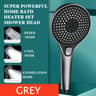 ThreeSpeed HighPressure Shower Head  ExtraLarge Panel Super Powerful Bathroom Head 8