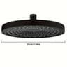HighPressure Rainfall Head  5Mode ExtraLarge Panel Supercharge Shower 7