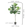 Mediterranean Artificial Olive Tree  HighEnd Lifelike Faux Indoor Greenery 10